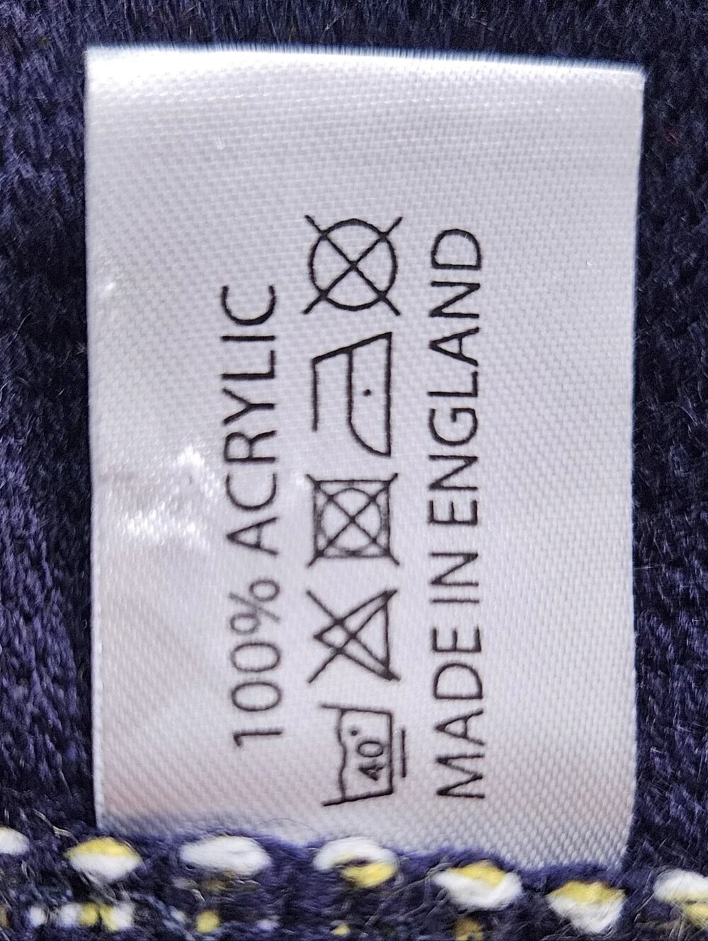Rangers FC Football Scarf Blue White Knit Supporter Soccer Fan Fringe